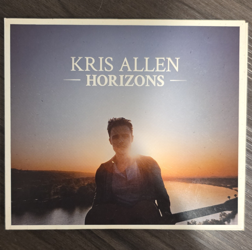 Kris Allen Horizons CD 2014 Pop Dogbear Records Album Cardboard Sleeve